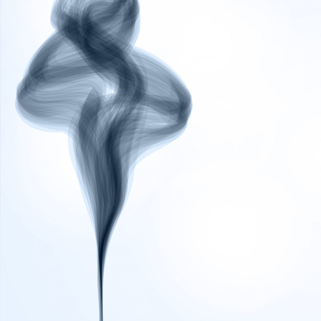 Fondo del fumo - composizione astratta illustrazione, concetto di arte