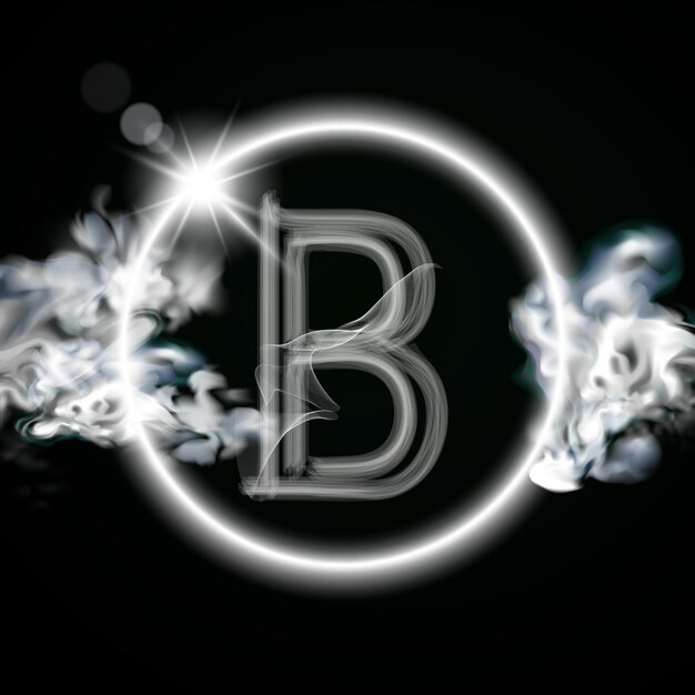 Smoke Letter B