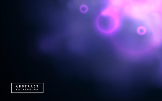 Smoke neon bright dark background