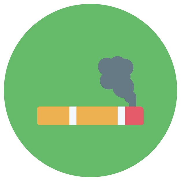 Smoke Vector illustratie stijl