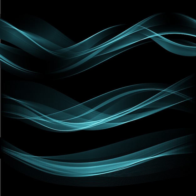 Smoke wave background