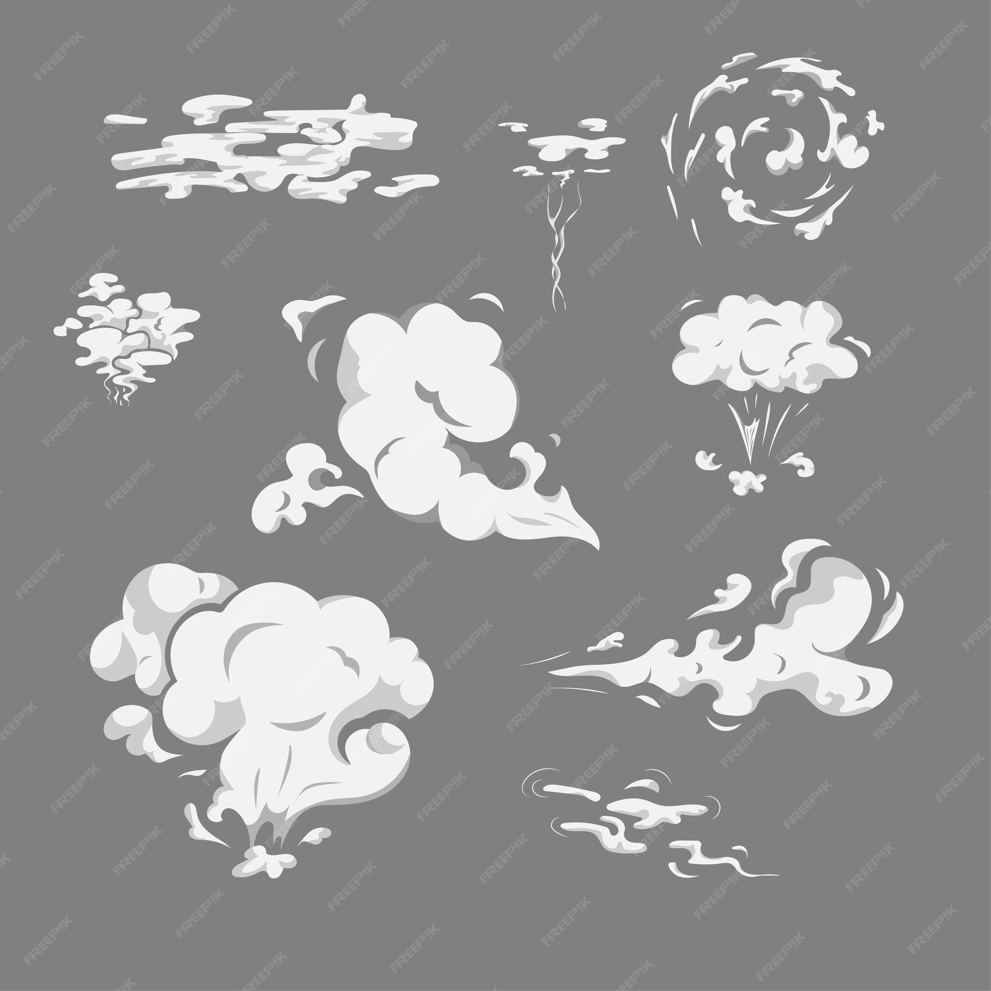 Premium Vector | Smoke