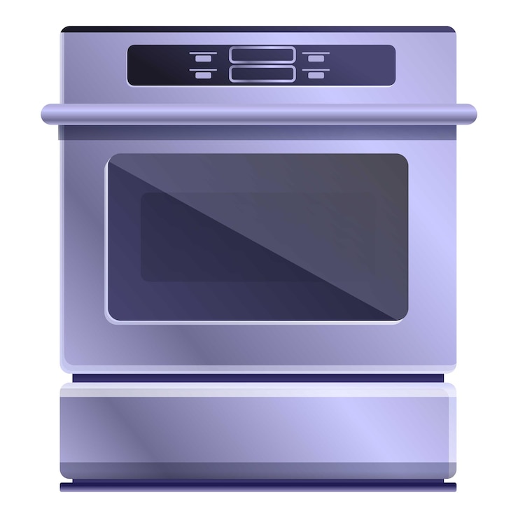 Иконка конвекционной печи для курильщика Мультфильм о векторной иконке конвекционной печи для курильщика для веб-дизайна, выделенной на белом фоне