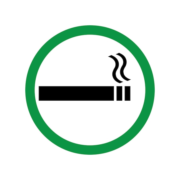 Smoking area icon