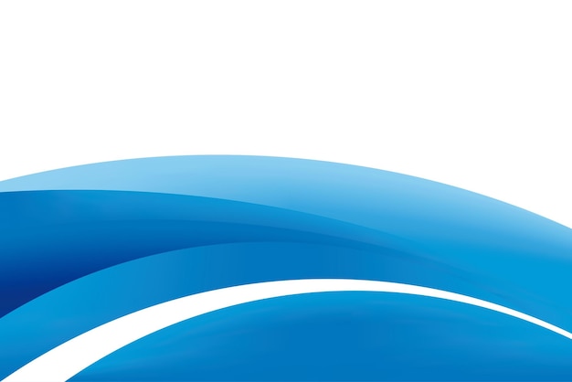smooth blue curvy background design
