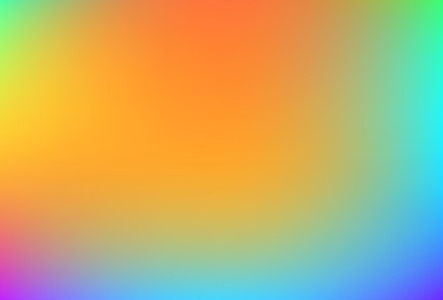 Sfondo a trama sfumata colorato liscio e sfocato colori arcobaleno luminosi moderni modello di banner vettoriale dai colori tenui modificabile facile qualità premium