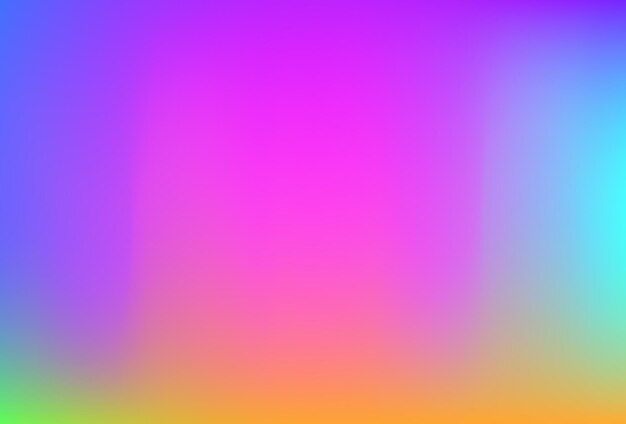 Smooth and blurry colorful gradient mesh drawing