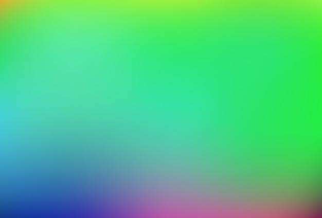 Smooth and blurry rainbow gradient mesh drawing