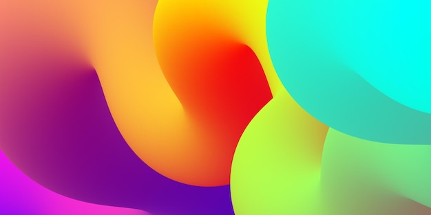 smooth colorful gradient background