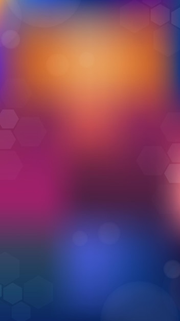흐르는 파도와 함께 부드러운 다채로운 그라디언트 메쉬