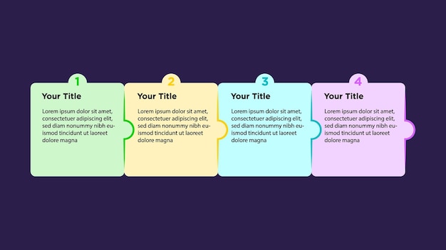 Smooth colors infographics