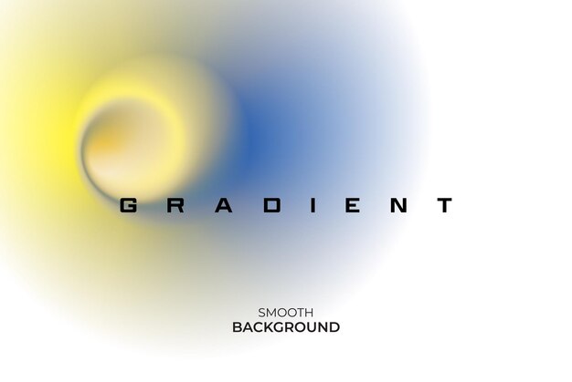 Smooth Gradient Abstract vector Background