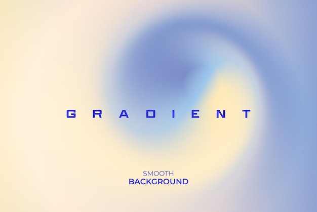 Smooth Gradient Abstract vector Background