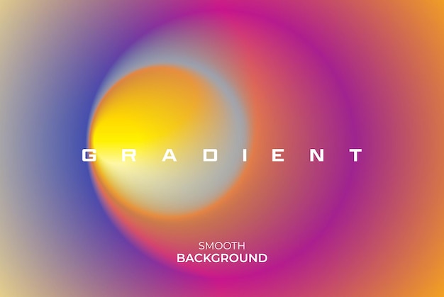 Vector smooth gradient abstract vector background