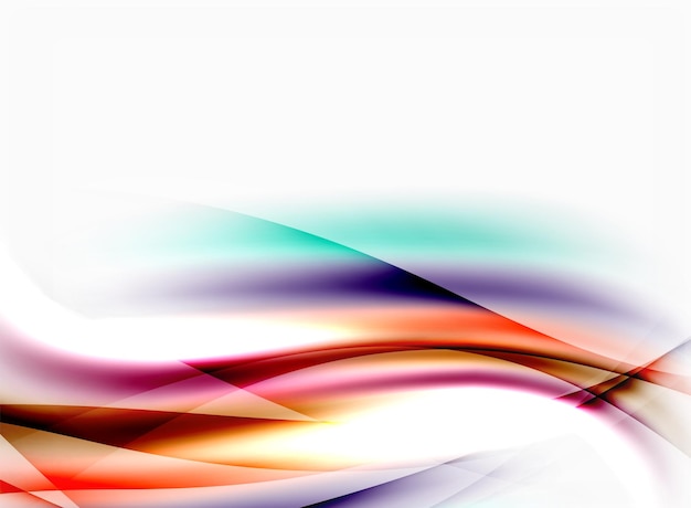 Vector smooth lines abstract background