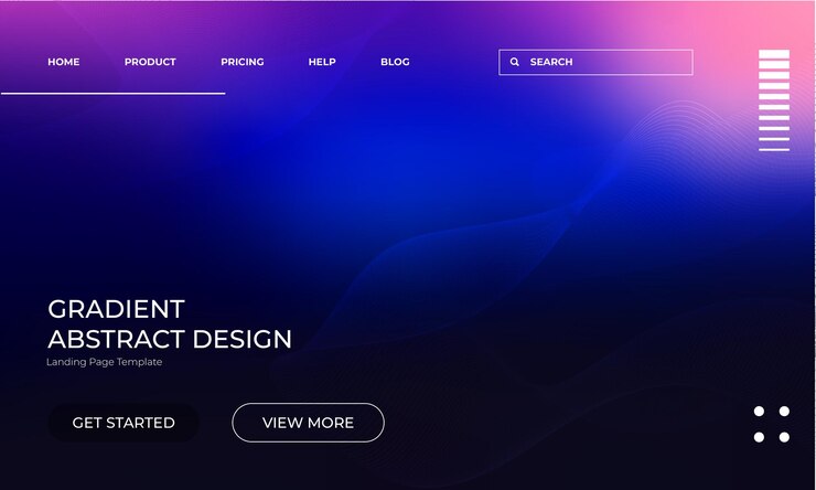 Vector smooth motion gradient vector bright light background