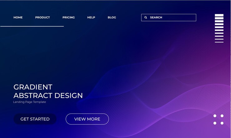 Vector smooth motion vector gradient wallpaper for abstract pui design