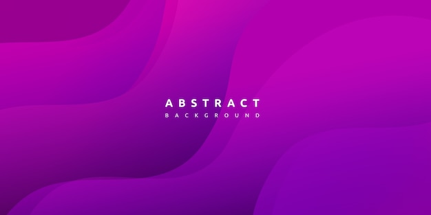 Smooth purple curve with vibrant gradient color background