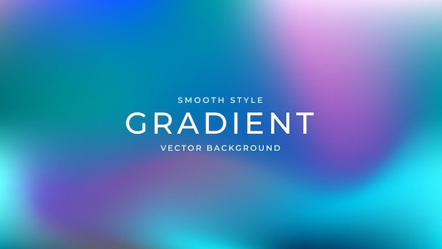 Smooth style Gradient vector background