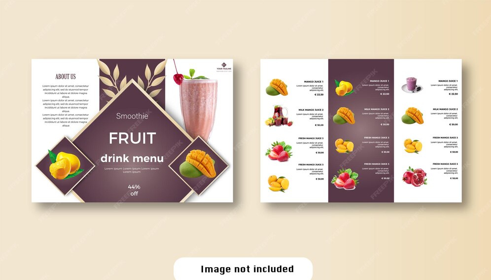 Premium Vector Smoothie healthy drink menu promotion fruit juice Premium Vector Smoothie healthy drink menu promotion fruit juice