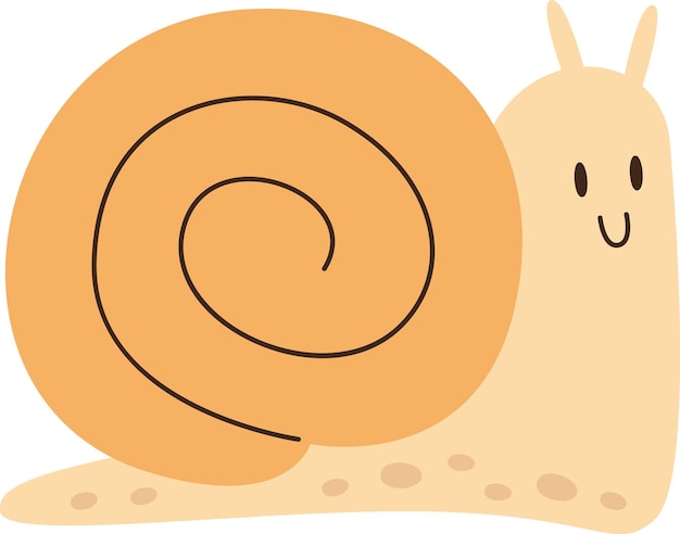 Snail insect icon