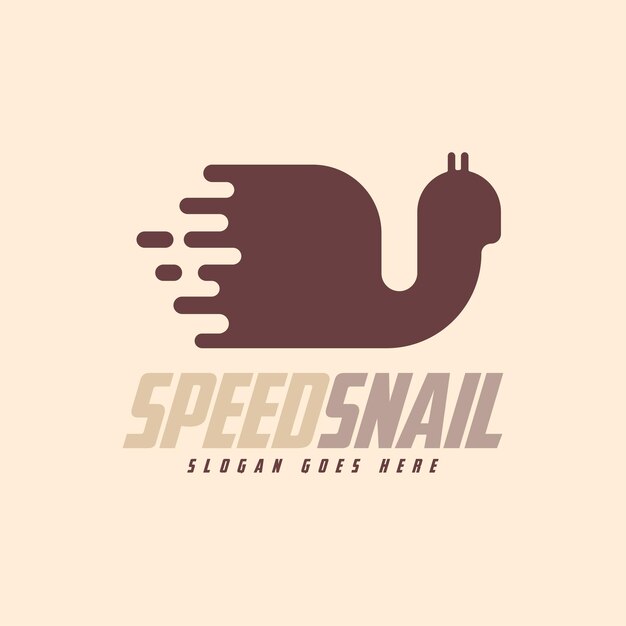 Snail logo design concept vector animal logo design concept vector