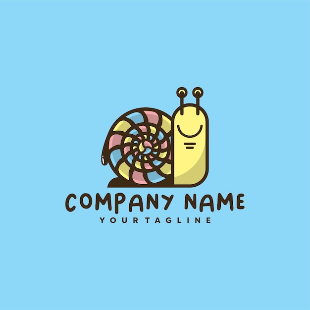 Snail logo design