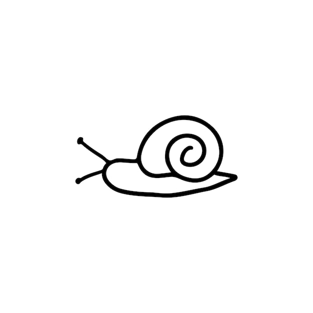 Premium Vector | Snail logo template vector icon illustration