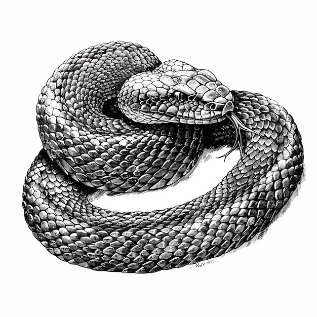 Illustrazione del serpente