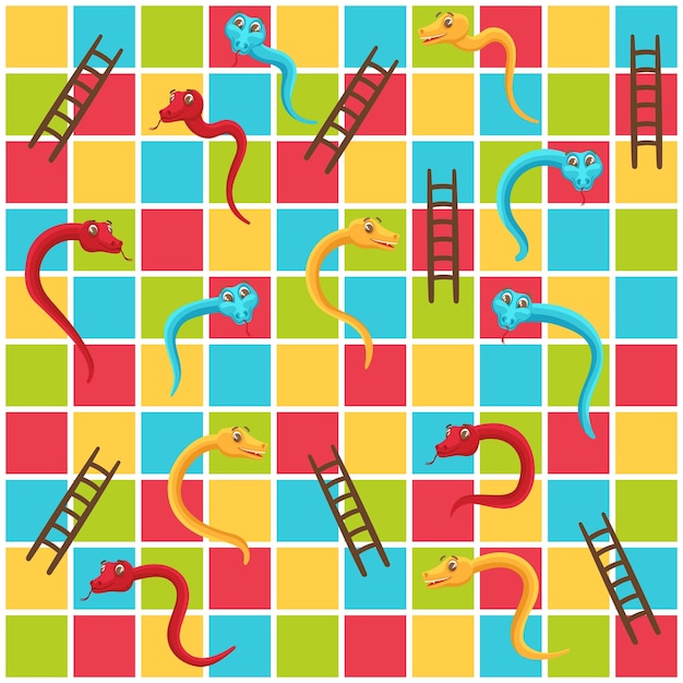 Vetores de Cobras E Escadas e mais imagens de Snakes and Ladders