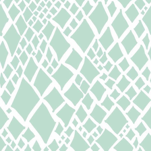 Vector snake pattern. green abstract seamless illustration.