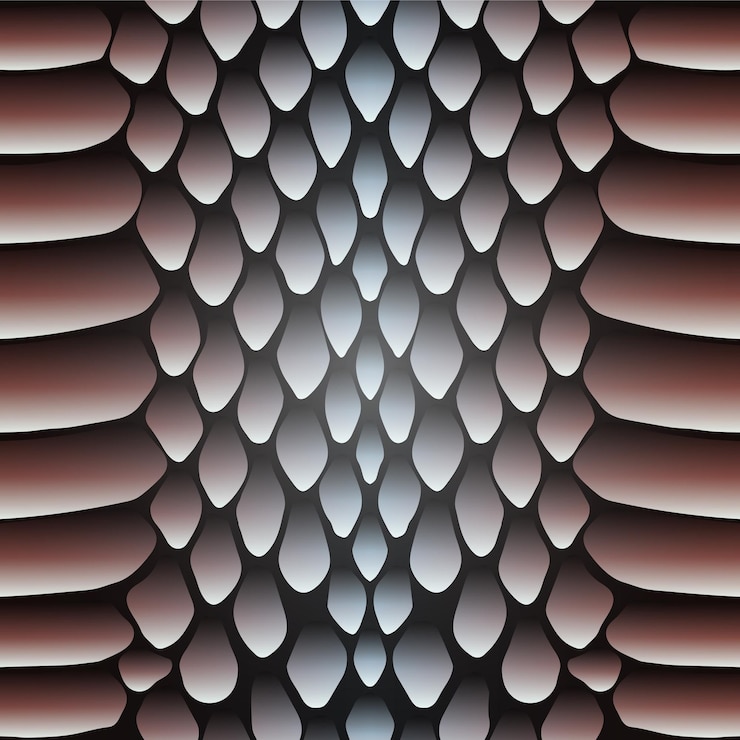 Vector snake skin background