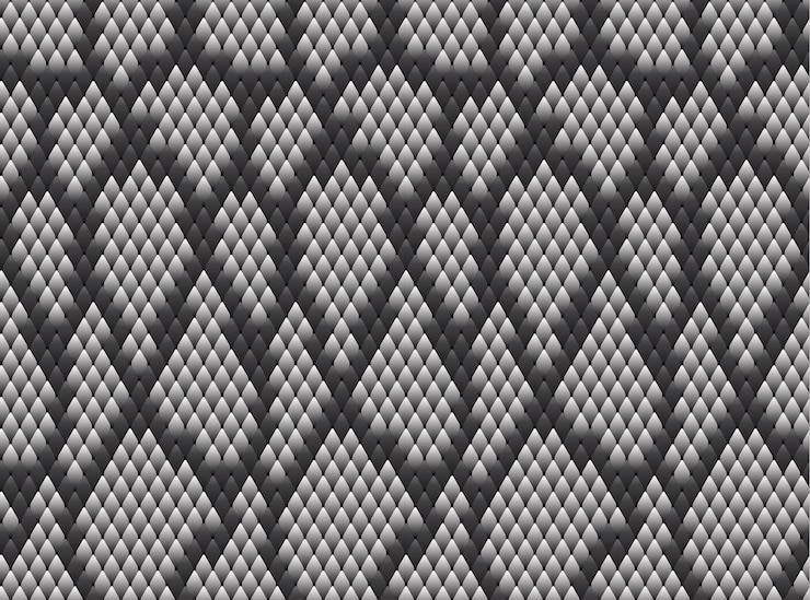 Vector snake skin pattern texture repeating seamless vector texture snake fashionable print python snake