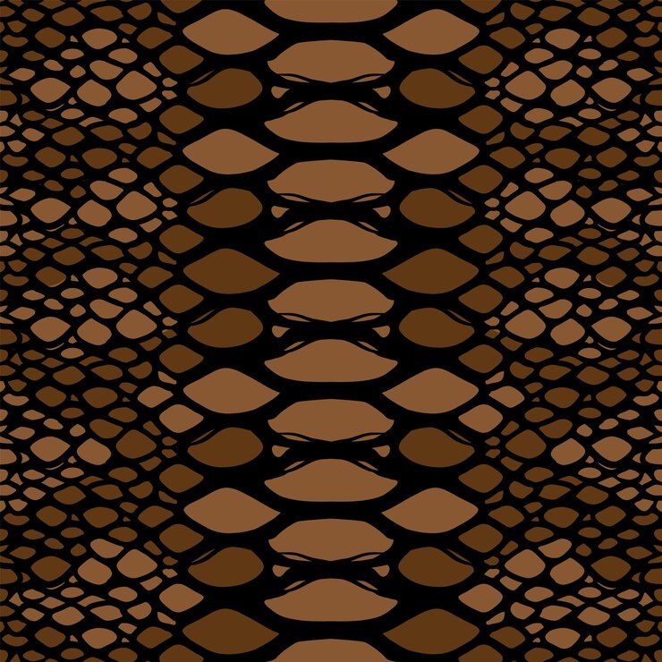 Vector snake skin pattern