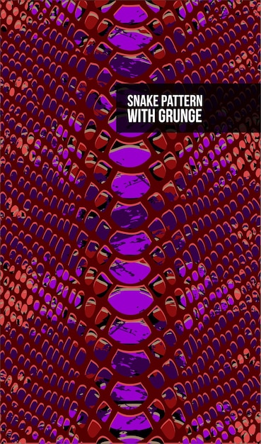 SNAKE SKIN PATTERN