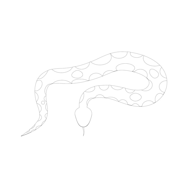 Snake vector icon