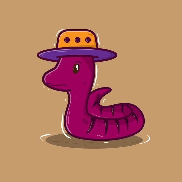 Snake Wearing a Hat