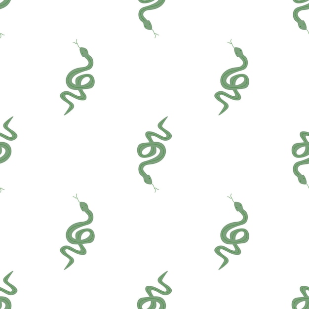 Vector snakes seamless pattern snakes elongated legless carnivorous reptiles wild west theme
