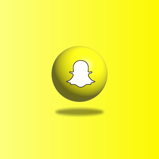 Вектор Сфера snapchat 3d