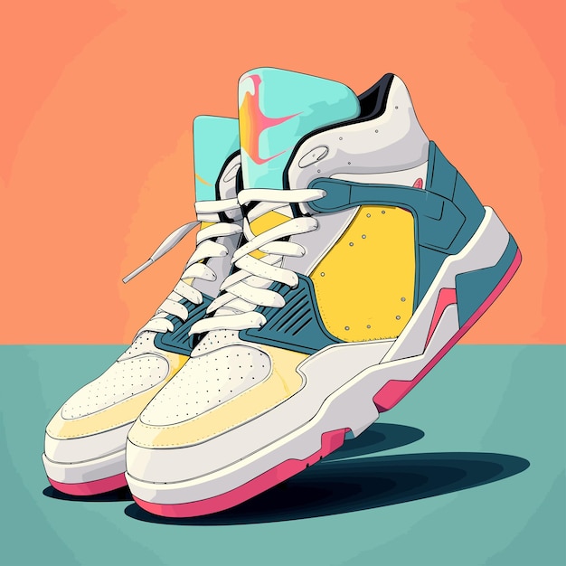 Sneaker dreams — векторное искусство для любителей обуви