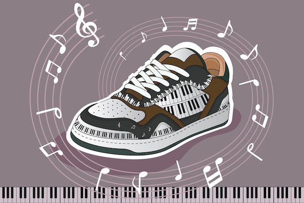 Sneaker-piano