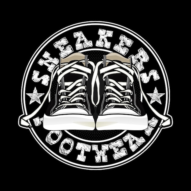 Sneakers Streetwear Shoes art Vector Image And Illustration