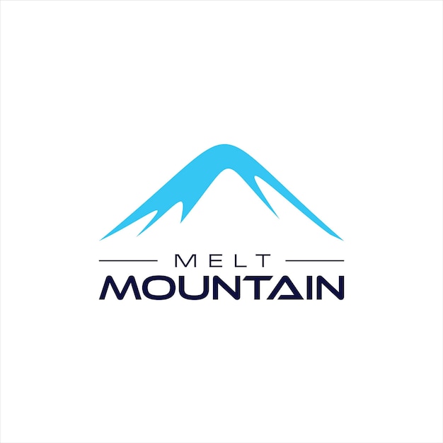 sneeuw berg logo buitensport