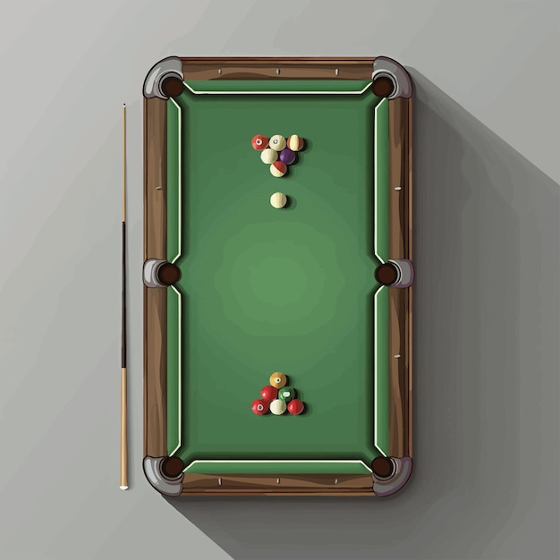 Vector snooker table