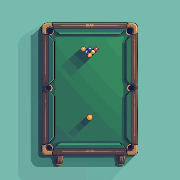 Vector snooker table