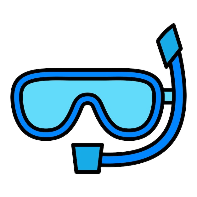Vector snorkel icon