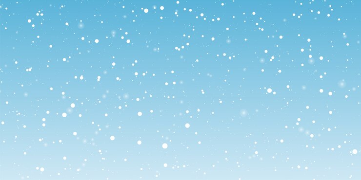 Vector snow background. winter sky.