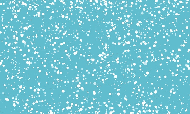 벡터 눈 배경입니다. 겨울 강설량입니다. 푸른 하늘에 하얀 눈송이입니다. 크리스마스 배경입니다. 떨어지는 눈.