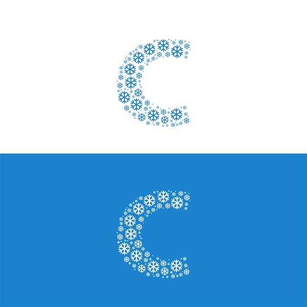 SNOW COLD LETTER C LOGO