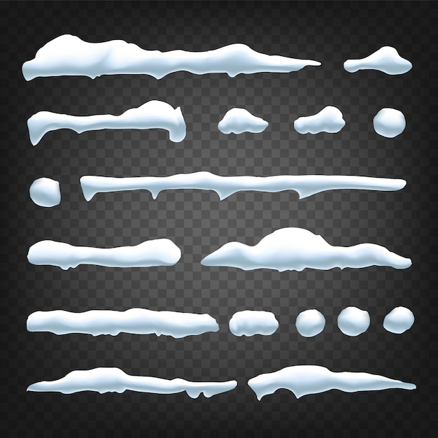 Snow drift set